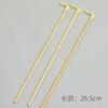 Cor de tronco bambu poste de lanterna crianças DIY material artesanal sólido acessórios de poste de lanterna bambu vara de mão