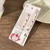 Peine de cola puntiaguda con dibujos de animales, peine portátil para niña, peine de pelo largo, peine antiestático especial para niños, peine denso con dientes finos.