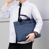 Nueva Bolsa para Notebook Laptop Moderna y Sencilla Bolsa de Información para Reuniones de Oficina Maletín de Nailon para Hombre de Negocios