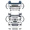 El kit de carrocería es adecuado para Mercedes-Benz GLE alrededor de GLE53 parachoques modificado 24 modelos de viejo a nuevo rejilla china W167