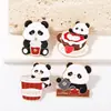 Broche Emblema Desenho Animado Série Panda