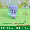 Bádminton de Dibujos Animados Miniatura Raqueta Pegamento de Crema DIY Accesorios Caseros de Resina Agujero Zapatos Zapatos Flor Pasador Cabeza