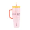 Taza de coche Owala Mismo Modelo Transfronteriza Taza de Coche 40 oz Taza de Coche Acero Inoxidable 304 Taza con Aislamiento al Vacío Gran Capacidad Taza con Popote