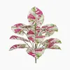 Plantas artificiais, árvores falsas, taro folhoso colorido, plantas verdes grandes para interior, plantas em vaso para sala de estar, decorações de bonsai de chão, atacado do fabricante