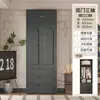 Armario de acero para uso doméstico, armario de almacenamiento para dormitorio, closet para habitación de alquiler, armario sencillo para niños, armario de almacenamiento de metal de pie