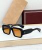 JMM MIGLIA Gafas de Sol de Lujo Hechas a Mano Vintage Europeo y Americano Caja Pequeña Gafas de Sol de Moda de Alta Gama para Fiesta al Aire Libre Transfronterizas