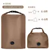 Saco de Compressão Grande Capacidade com Fivela em Estoque, Saco Multifuncional Tipo Fivela para Enrolar Roupas, Saco de Compressão Portátil para Viagens ao Ar Livre