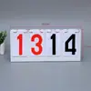 Marcador juego de baloncesto placa de matrícula placa de matrícula personalizada fabricante venta directa billar plástico ecológico PVC