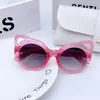 Nuevas Gafas de Sol Starlight para Niños Gafas de Sol Coloridas Gafas Anti-UV Gato de Dibujos Animados Lindo Princesa Espejo Infantil