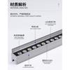 Atacado do Fabricante Luzes Lavadoras de Parede LED para Exterior Luzes Lineares à Prova d'Água 24V Exterior à Prova d'Água Iluminação de Ponte Edifício de Escritório