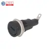 Porta-fusível Taiwan SCI novo 5*20 R3-11B porca de metal e plástico 10A250V Padrão Americano UL ROHS