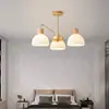 Nuevo Lámpara de Araña Creativa de Personalidad Nórdica para Sala de Estar, Lámpara de Techo Moderna Minimalista Estilo Japonés de Madera para Dormitorio y Estudio