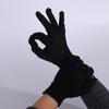 Guantes Blancos de Algodón Puro del Fabricante Original, Guantes de Algodón Engrosados Resistentes al Desgaste para Protección Laboral, Guantes de Trabajo Blancos, Guantes Blancos de Etiqueta al por Mayor