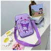 Nueva Bolsa para Padres e Hijos, Bolso Cruzado de Cáscara Dura para Teléfono Móvil, Bolso Caja con Dibujo Animado, Billetera de Hombro para Salidas de Niñas