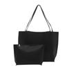 Bolsa para suegra estilo coreano transfronteriza color liso Nuevo Bolso de Mujer 2025 Bolso de Mano Tote Simple Gran Capacidad Bolso de Hombro de Otoño