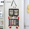 Organizador de accesorios para el cabello, montable en pared, gran capacidad, para guardar pinzas para el cabello, pinzas de garra y otros accesorios para el cabello; también funciona como un expositor de fieltro para pinzas de pelo y otros accesorios para el cabello