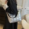 2023 Inverno nova bolsa de mão de moda de alta qualidade bolsa de ombro de material especial nicho personalidade bolsa simples feminina