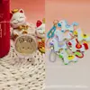 Pingente pequeno de ouro puro 999 "Lista Dourada", série pônei de pelúcia com cordão, um presente promocional para lojas de ouro