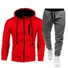 Otoño e Invierno nuevo cárdigan casual para hombre suéter con capucha chaqueta para hombre al por mayor traje