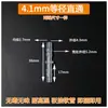 Conector Recto para Tubería de Agua, Conector Bidireccional Barbed de Boca Plana de Diámetro Igual, Manguera de Goma, Tubería de Goma, Accesorios de Conexión para Acuario
