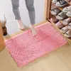 Alfombrilla de Chenilla Gruesa con Cifrado para Suelo Alfombra de Baño Inodoro Absorción de Agua Alfombrilla Antideslizante Felpudo Felpudo