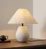 Lámpara de Mesa Estilo Wabi-Sabi Adornos Cerámicos Nueva Decoración Estilo Chino Estilo Japonés Sala de Estar Dormitorio Hotel Mesita de Noche Lámparas Nostálgicas de Bed & Breakfast