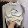 Camiseta Infantil de Terciopelo para Otoño e Invierno 2024 Nueva, Top Cálido, Camiseta Infantil de Manga Larga para Niños Medianos y Grandes