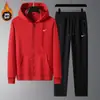 Trajes Deportivos para Hombres y Mujeres, Nuevos de Otoño e Invierno de Moda Holgados Casuales para Pareja Sudadera Cardigan Traje Deportivo Casual para Hombres