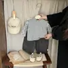 Calças de Algodão Puro para Meninas Outono Novo Bebê Cor Sólida Versátil Calças Casuais Primavera e Outono Bebê Soltas Retas Longas