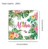 Hoja Tropical Papel Suministros para Fiestas Fiesta Fiesta Servilletas Transfronterizo Amazon Nuevo Estilo Creativo Arreglo Creativo