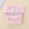 Artefacto portapañales verano bolsillo de malla transpirable bolsillo de malla para pañales de bebé pantalones de pañal pantalones de entrenamiento para pañales bebé
