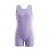 Nuevo Traje de Baño Infantil Youyou, de una Pieza, sin Mangas, para Entrenamiento en Piscina, para Niñas Mayores y Adolescentes, al por Mayor