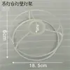 Estrutura para Abajur DIY Tecelagem com Corda Artesanal Abajur Suporte de Lâmpada Luminária de Mesa Redonda Quadrada Ferragens Acessórios de Estrutura de Ferro