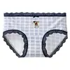 Ropa interior de algodón puro 10A Extendido Algodón Completo Entrepierna Antibacteriana Tiro Medio Cómodo Adolescente Triángulo Transpirable Ropa interior para mujer