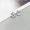 1 nuevo colgante de luna hueca simulada serie luna aleación de plata antigua accesorios para manualidades