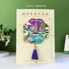 [Serie Hangzhou] Creativos Pegatinas Magnéticas Estereoscópicas de Madera para Refrigerador Ciudades Atracciones Turísticas Populares Souvenirs Culturales y Creativos