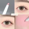 Bolsa pequeña llorona rosa y tierna gusano de seda vivo de mamá pluma mate perlado iluminador maquillaje para principiantes delineador de ojos sombra hasta maquillaje