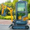 Excavadora mini doméstica de fábrica de 1,8 toneladas para la recuperación de tierras de huertos agrícolas