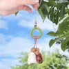 Montanha e Luz Selvagem Sussurro Natural Casca de Fruta Sino dos Ventos Pacote de Material DIY Sino de Mão para Agitar à Mão Handmade Descompressão Chaveiro Pingente de Bolsa Venda por Atacado
