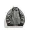 Casaco de couro especial 5100 sem diferença de preço inverno simples versátil moda tendência-HY8322 fundo branco