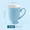 Taza de cerámica con patrón de LOGOTIPO personalizado, promoción empresarial, regalo personalizado, taza publicitaria, taza creativa para té con leche y café