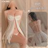 Ziqu Encaje Tentación Liguero Pijama Lencería Sexy Sexy Deseo Puro Varilla Push-Up Malla Traje Uniforme 4001