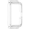 Adequado para Capa Protetora Samsung Galaxy Fit3, Pulseira de Silicone de Substituição para Samsung Fit3 com Capa Protetora Diamantada Recortada