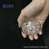 Bola Acrílica Altamente Transparente Bola Plástica Oca Enfeite com Mecanismo de Abertura e Fechamento Bola de Natal Decoração Bola Redonda de Cristal Bola Transparente