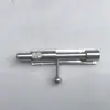 Parafuso de Porta Fat Boy Sólido Soldado de Aço Inoxidável 304 8 Polegadas Montado na Superfície Porta Principal Trava Receptor de Parafuso de Porta 6 Polegadas Outro