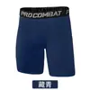 Venda Quente Transfronteiriça Shorts Compressivos Justos Masculinos Alta Elasticidade Respirável Secagem Rápida Calças Fitness Capris de Treinamento para Corrida Calças de Compressão