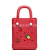 Bolsa de praia de EVA bolsa de EVA com furos imprimível cesta de armazenamento de vegetais e frutas para casa de EVA