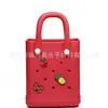 Bolsa de playa de dibujos animados de frutas EVA, bolsa de almacenamiento impermeable de EVA, bolso de mano, bolsa de caramelo de color inyectado EVA