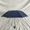 Paraguas Plegable Recto al por Mayor 70% de Descuento Paraguas, Paraguas Sombrilla con Recubrimiento Negro Unisex con Logo Impreso, Paraguas de Protección Solar y Lluvia