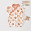 Ropa para recién nacidos, mono de bebé de manga corta, mono fino de verano con diseño de dragón, mono de bebé sin huesos, ropa para salir y escalar